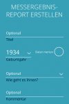 ...im abschließenden Fenster werden Sie über das Messergebnis informiert. Heartbeats App - Messergebnis