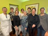 Das Team des Ambulanten Herz-Kreislauf-Zentrums um Dr. med. Christine Bahr, links im Bild