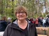 Torgelows Bürgermeisterin Kerstin Pukallus bei der Eröffnungsveranstaltung der BewegDich-Route "Torgelower Gesundheitspfad" (Foto: Anette Pröber)